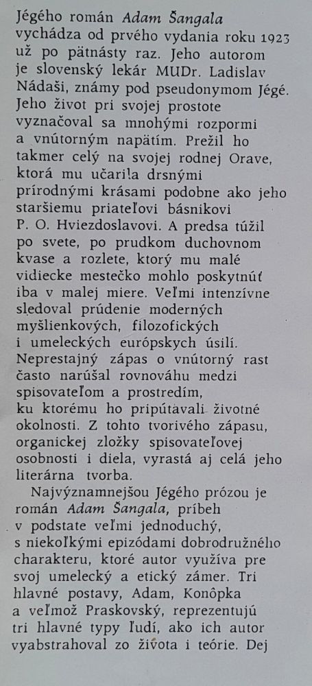 Adam Šangala - ČŠM