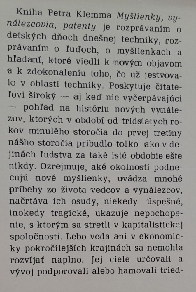 Myšlienky, vynálezcovia, patenty - Edícia Sputnik