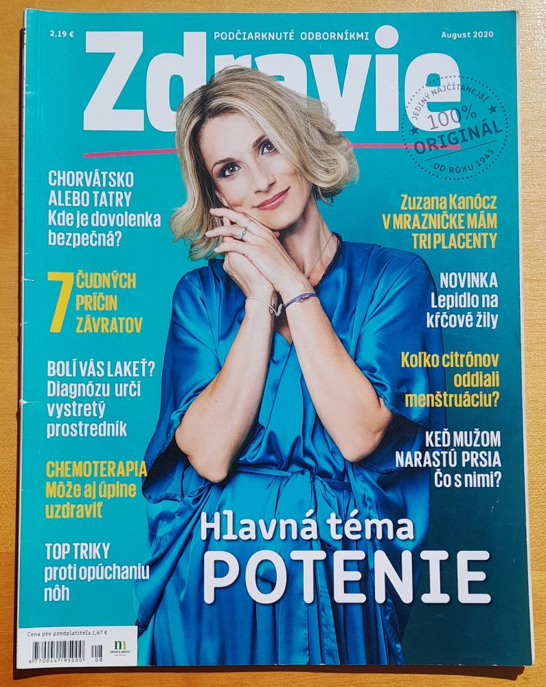 Zdravie - rok 2020, čísla 1., 6., 8., 9., 10., 11., 12..