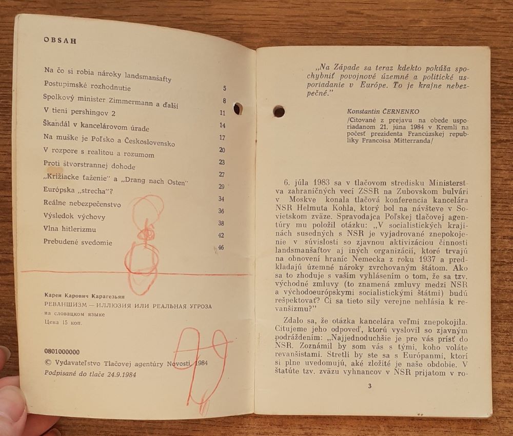 Revanšizmus - Ilúzia alebo reálna hrozba?