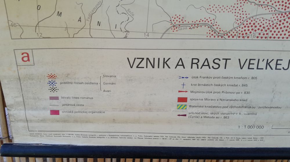 Veľká Morava - Vznik a rast Veľkej Moravy do roku 870