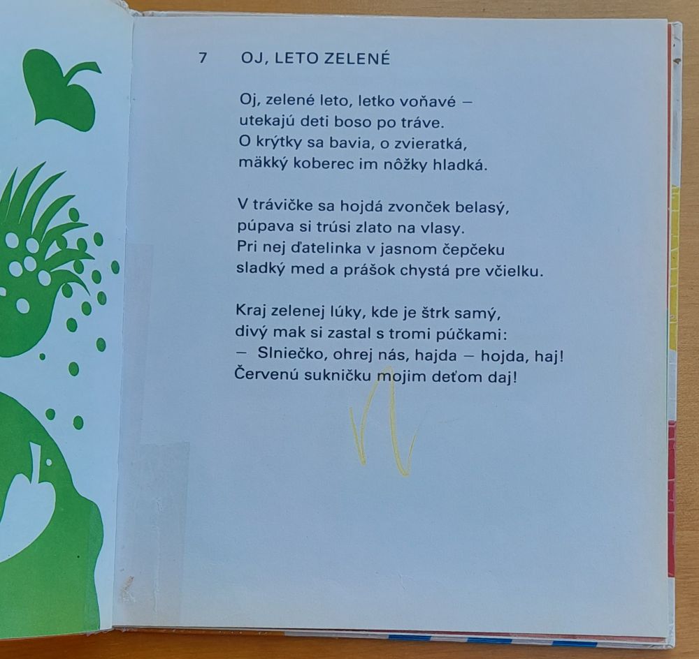 Farebná záhradka - Básničky pre deti
