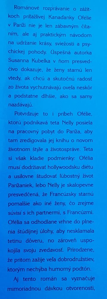 Ofélia sa učí plávať