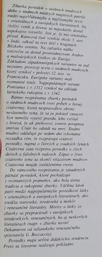 Výroky alebo činy siedmich mudrcov - Edícia Svetová tvorba