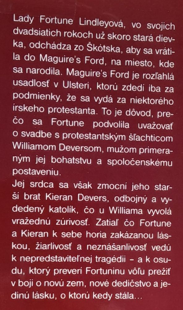 Prenasledovaná láska - Bertrice Smallová - historická romanca