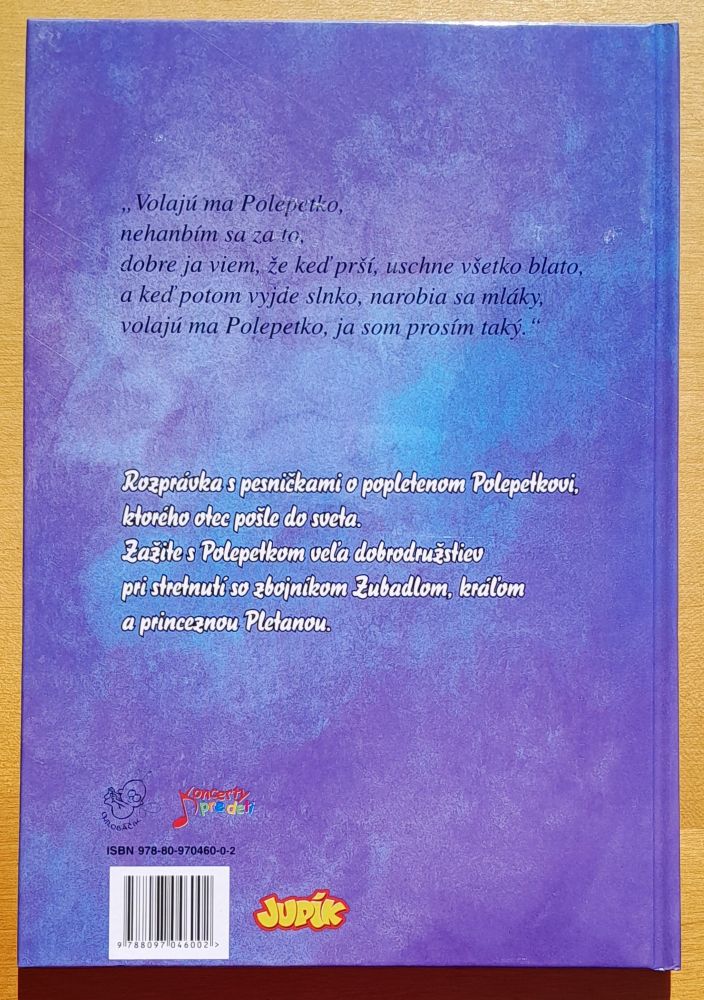 Polepetko - Rozprávka o chlapcovi, ktorý všetko poplietol (bez CD)