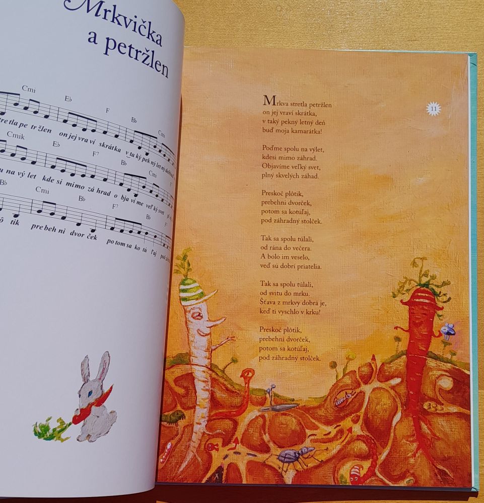 Hamko Mňamko - Riekanky s notami - Rozprávka Bodliakovo