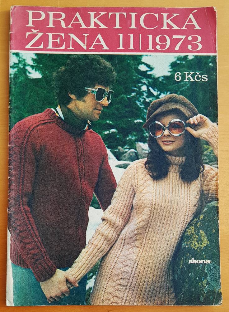 Praktická žena - čísla 2, 6, 11 a 12, rok 1973