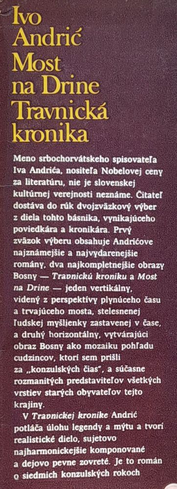 Ivo Andrič 1. - Zlatý fond svetovej literatúry