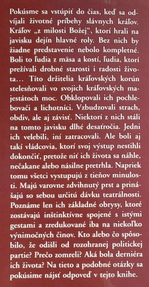 Jej veličenstvo smrť - Edícia Historické biografie