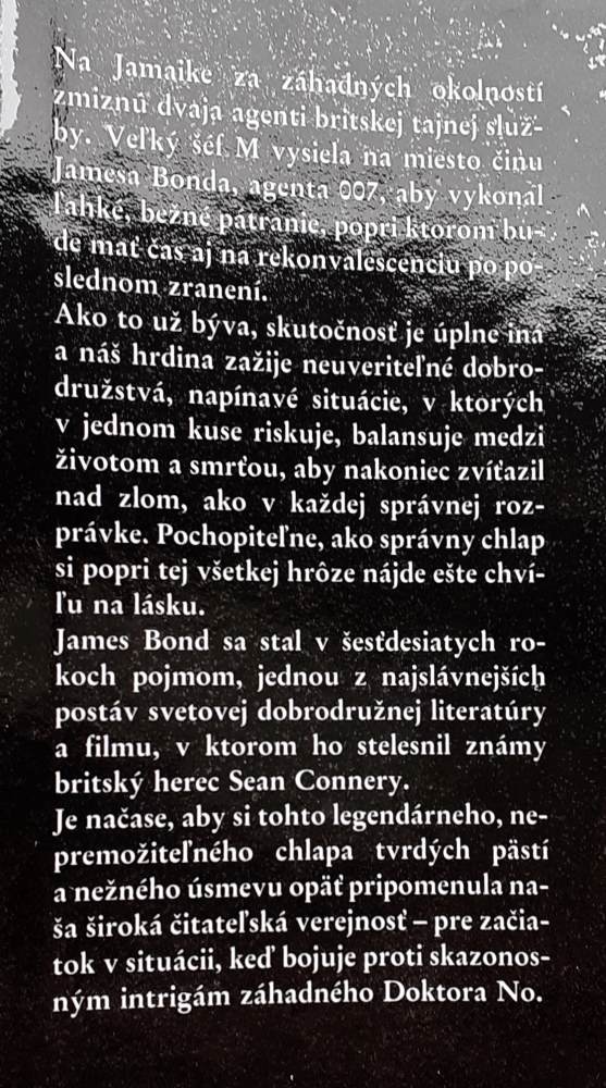 Doktor No / SPKK / predloha - James Bond