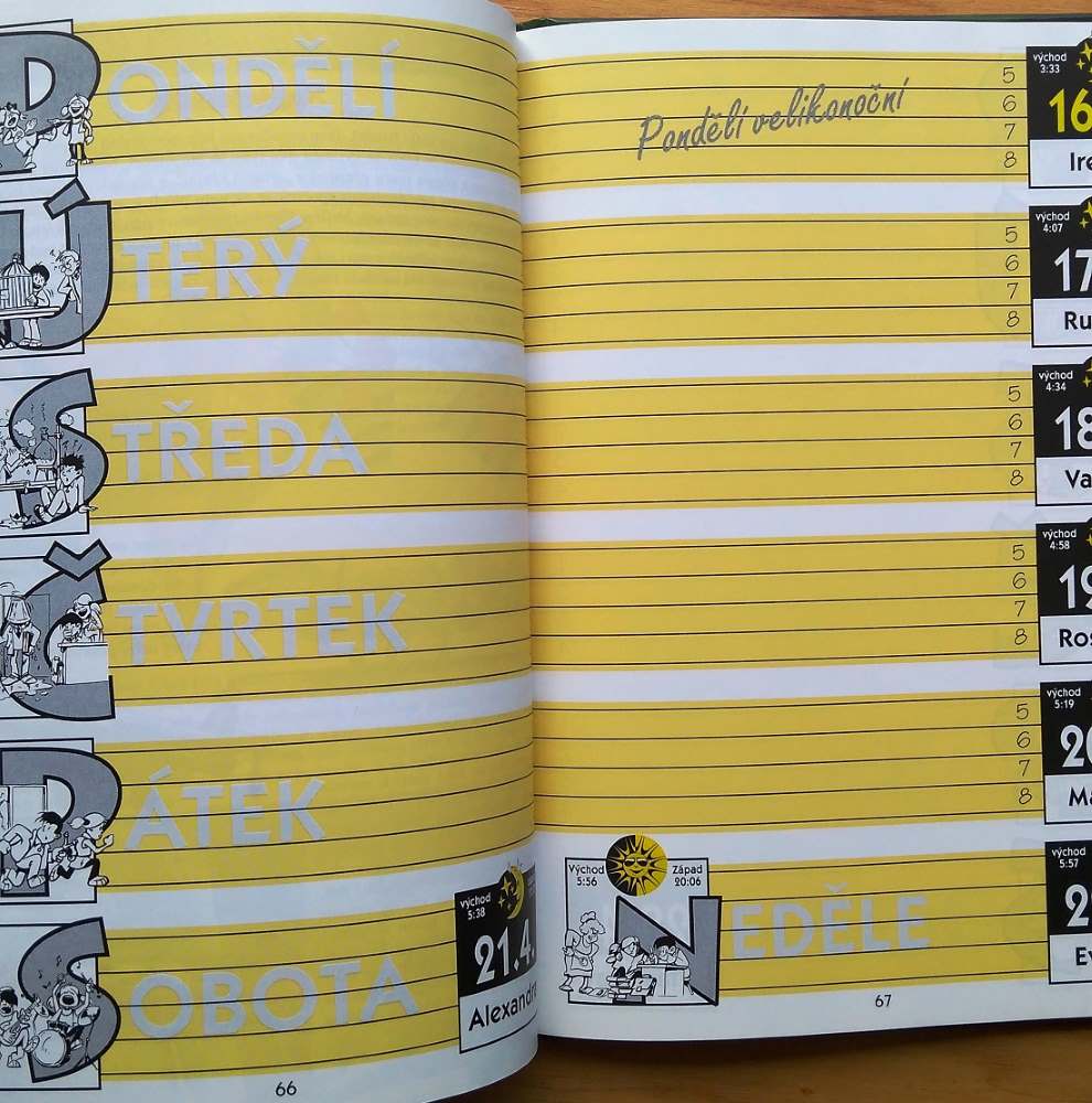 Supr školní zápisník 2000-2001