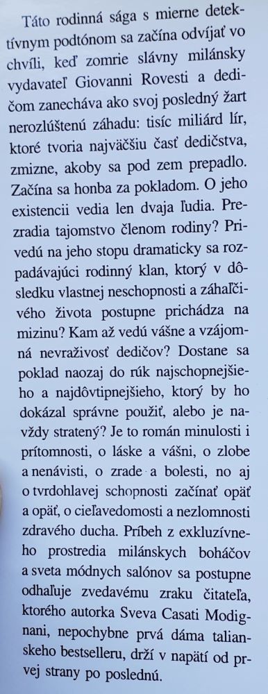 Diamantový dážď / rodinné dedičstvo