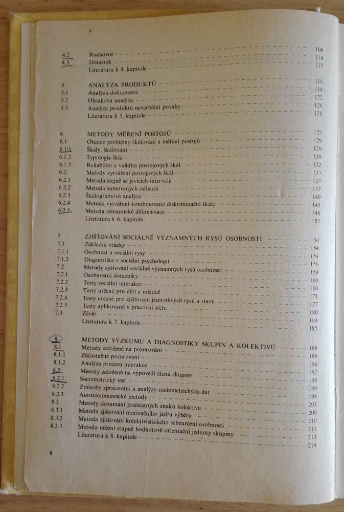 Metody sociální psychologie 