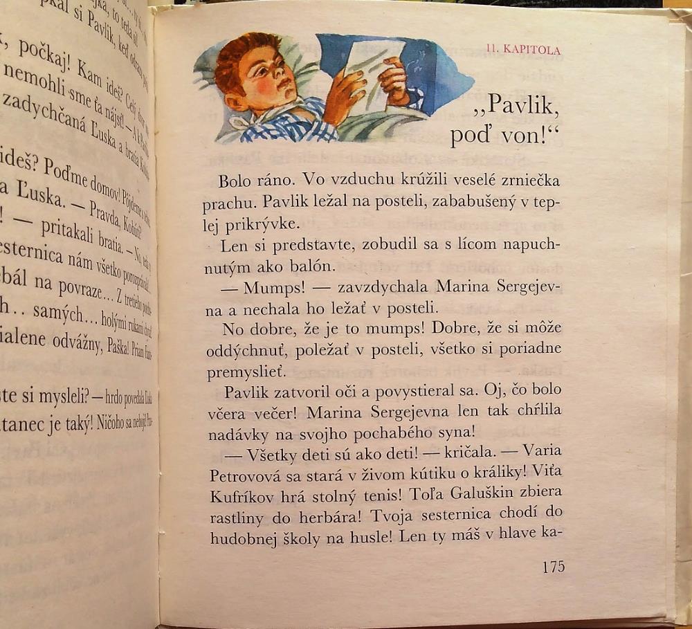 Starček v kockovaných nohaviciach