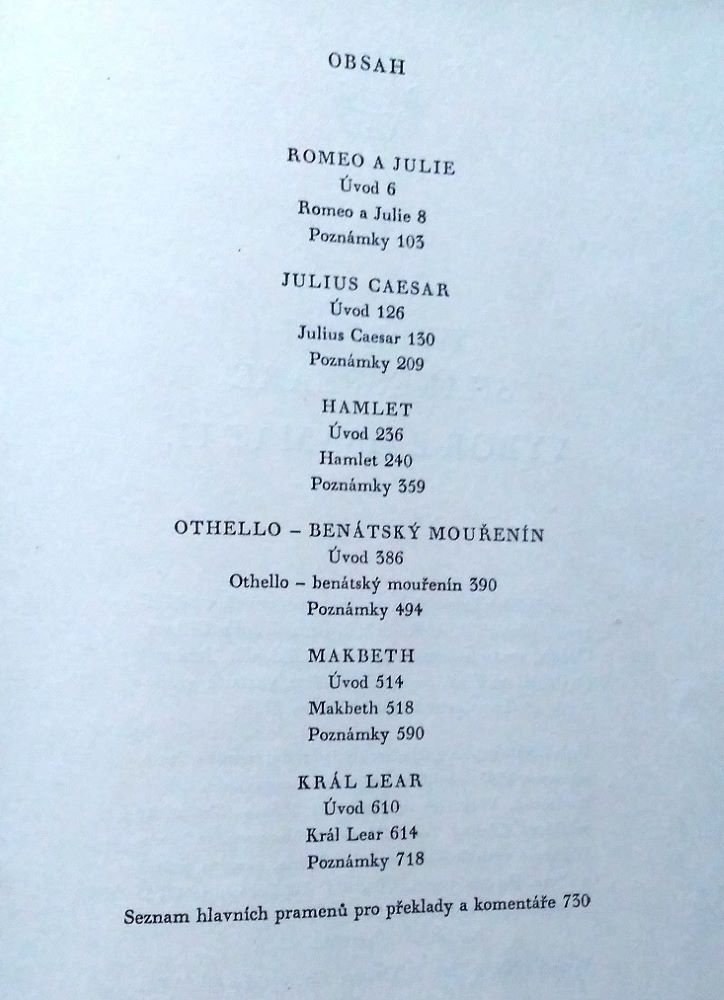 Výbor z dramat II. / Shakespeare
