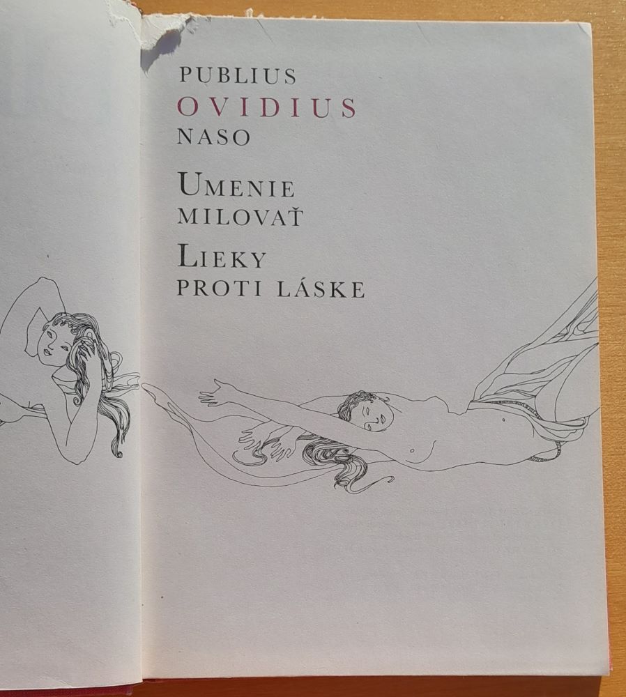 Umenie milovať / Lieky proti láske  (Ovidius)