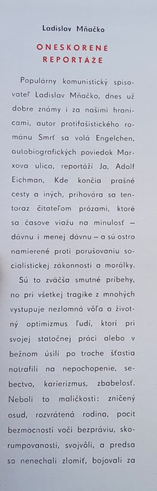 Oneskorené reportáže