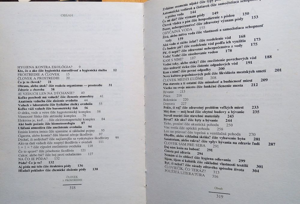 Človek a prostredie