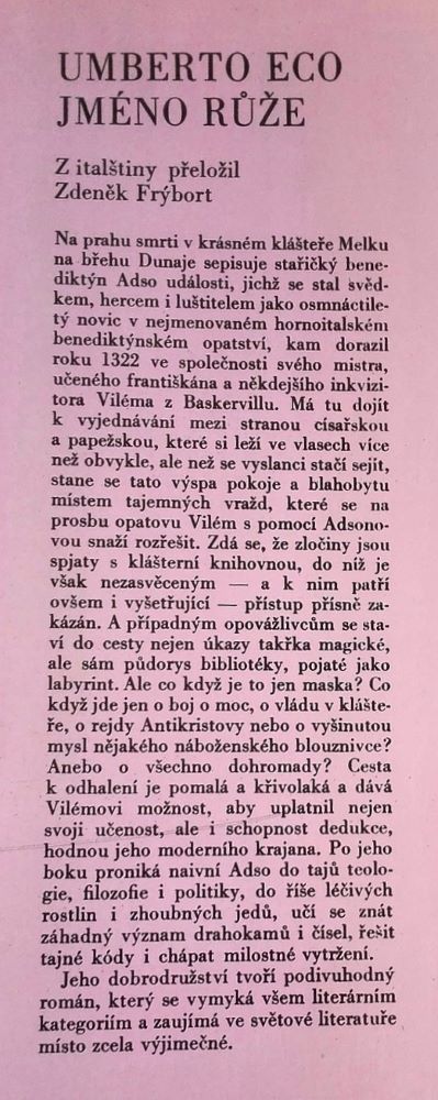 Jméno ruže 
