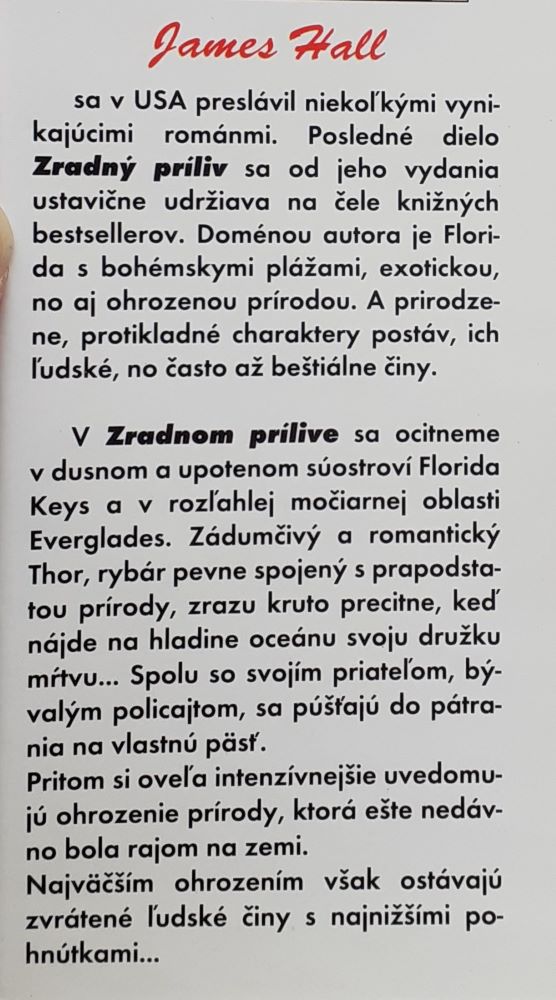 Zradný príliv / detektívka