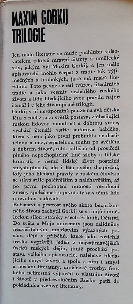 Trilogie (Gorkij)