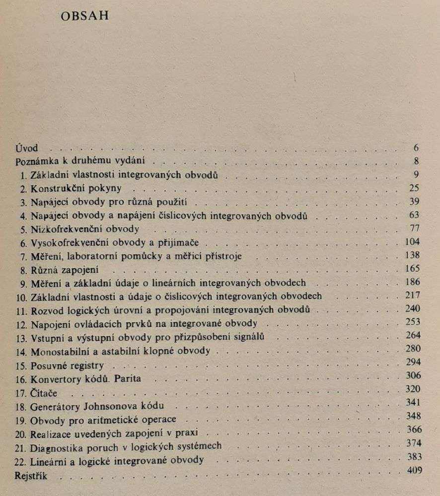 Zapojení s integrovanými obvody / Polovodičová technika