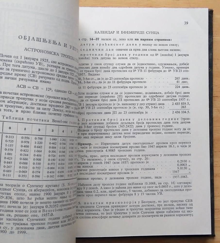 Godišnjak našeg neba za rodinu 1957
