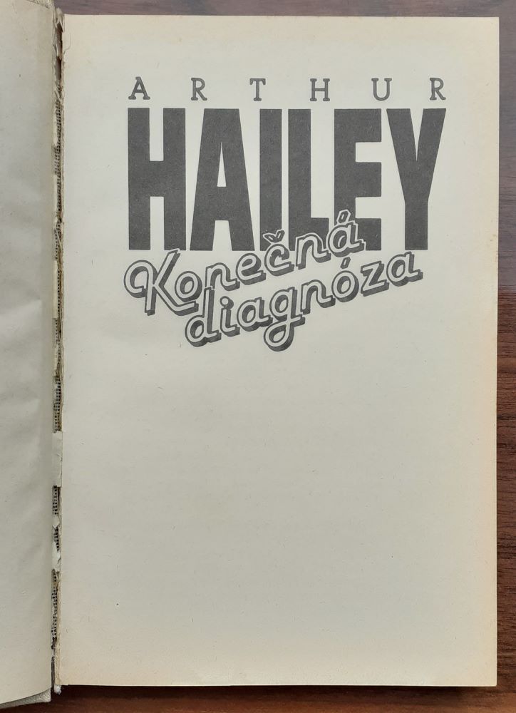 Konečná diagnóza / lekársky román