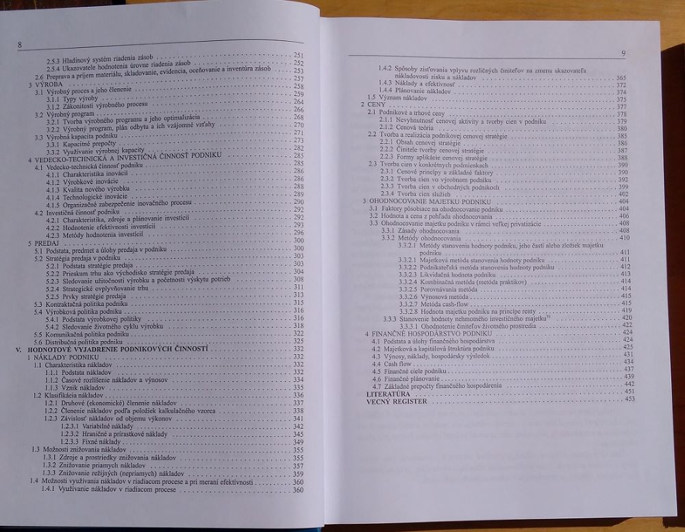 Podnikové hospodárstvo / Komplexný pohľad na podnik 