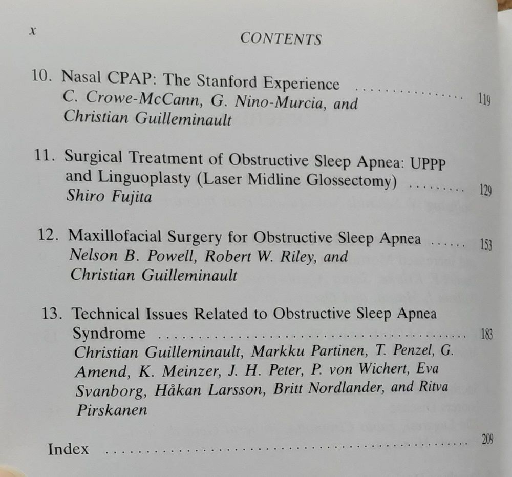 Obstructive Sleep Apnea Syndrome / Clinical Research and Treatment