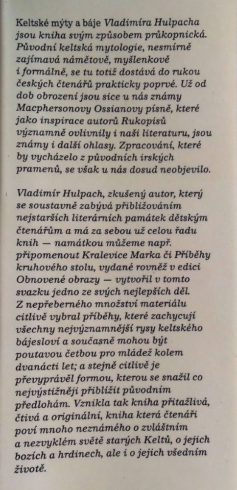 Ossianúv návrat / Keltské mýty a báje