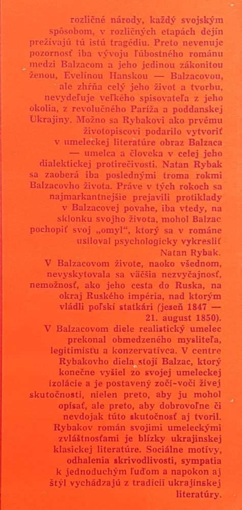 Omyl Honoré de Balzaca / Osudy slávnych