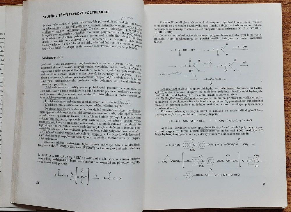 Syntéza a vlastnosti makro-molekulových látok