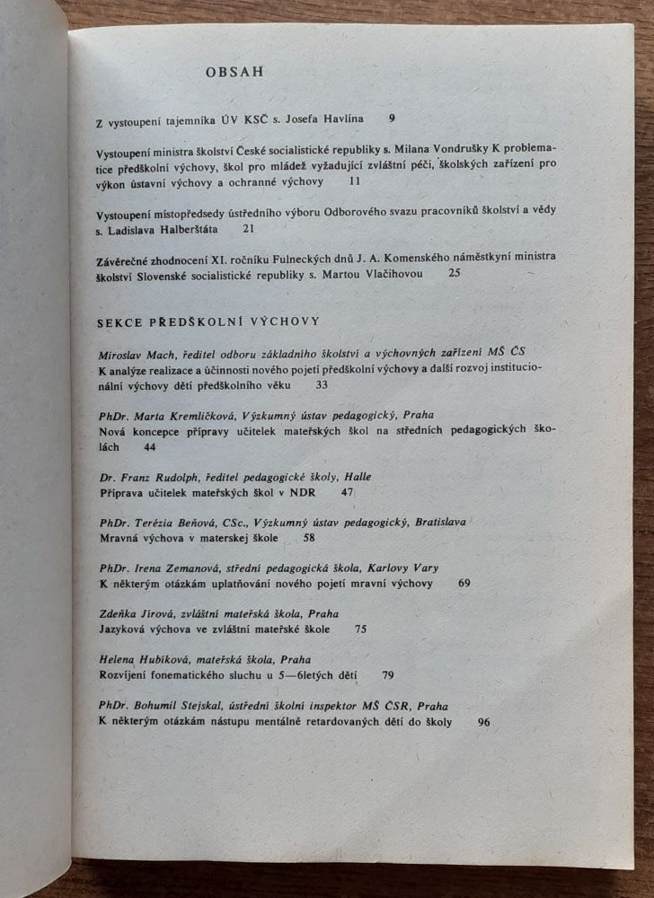 Fulnecké dny J.A. Komenského 1983