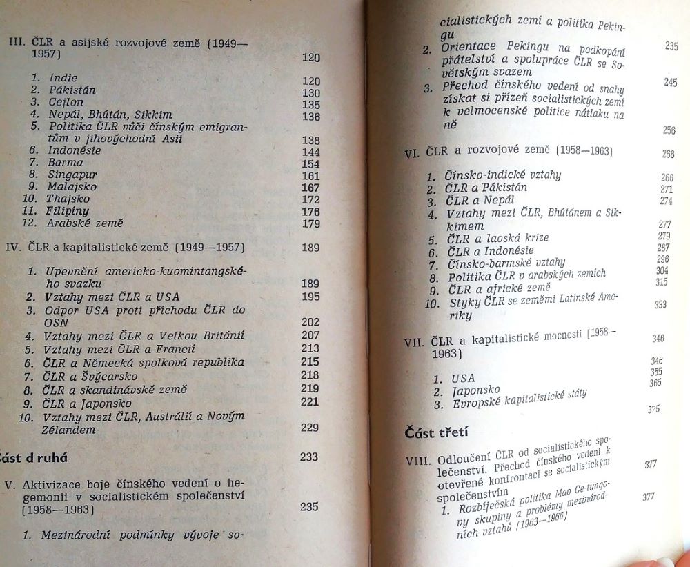 Zahraniční politika a mezinárodní vztahy Čínské lidové republiky 1949-1973