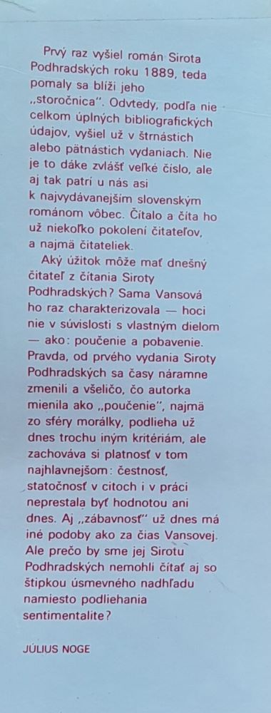 Sirota Podhradských