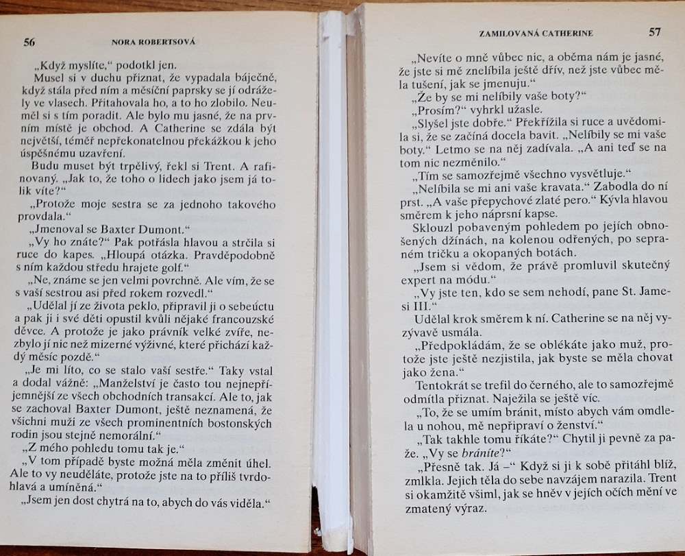 Záhadné útěsy / Zamilovaná Catherine / Muž pro Amandu