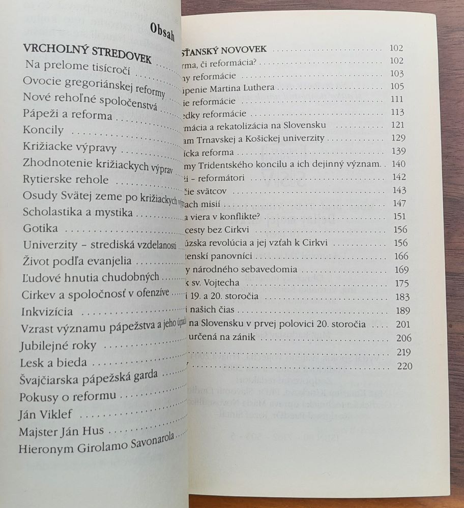 Dejiny mojej cirkvi I. II.