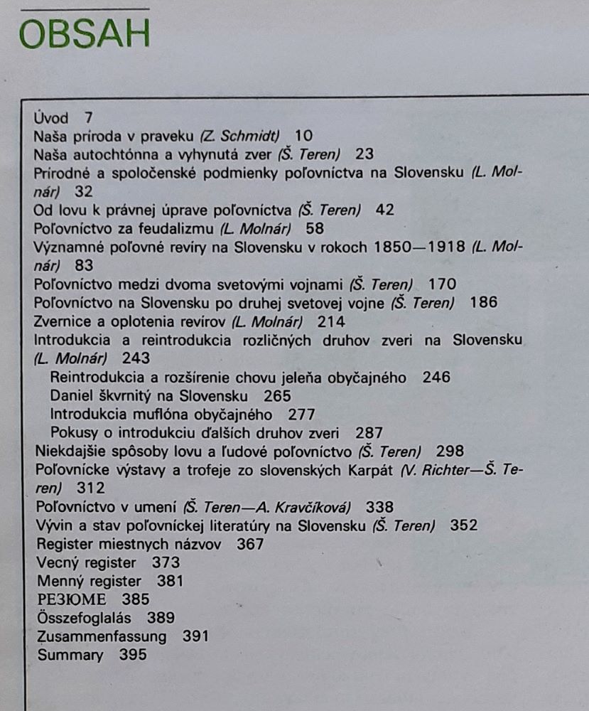 Naše poľovníctvo / Edícia Obrázky z prírody