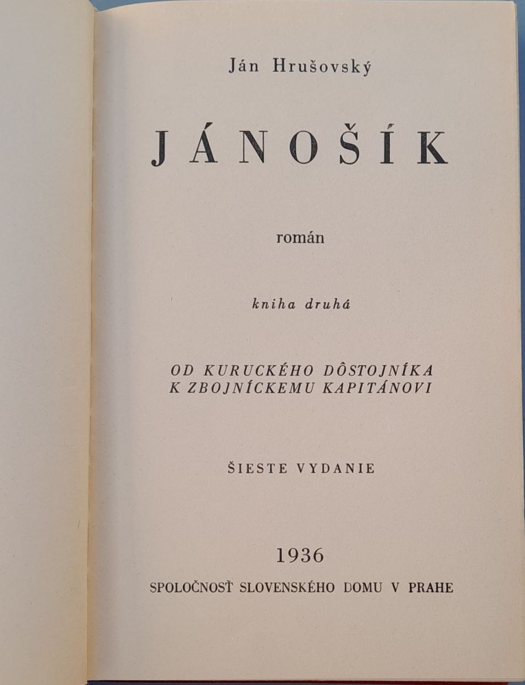Jánošík 1.- 4.