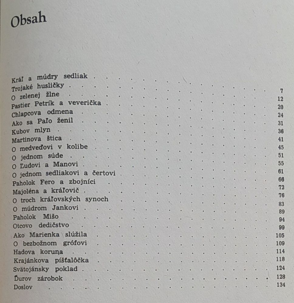 Kráľ a múdry sedliak / Slovenské rozprávky