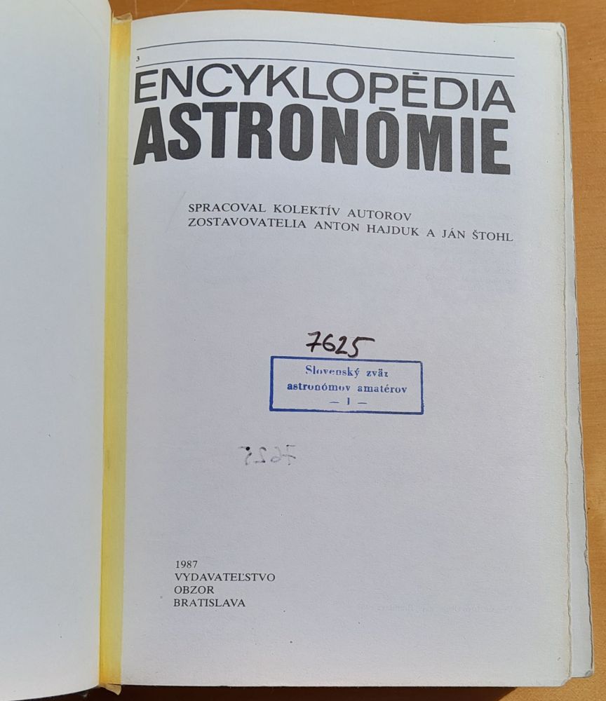 Encyklopédia astronómie