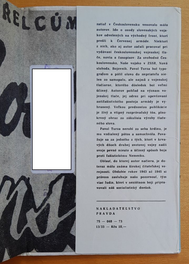 Bojisko voňalo olovom / Edícia Memoáre