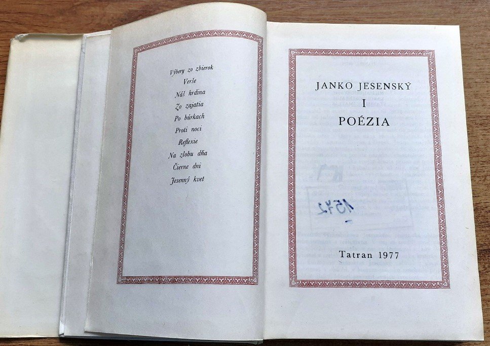 Poézia 1. - Zlatý fond slovenskej literatúry