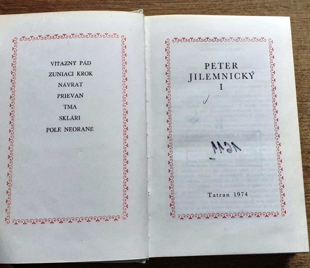 Peter Jilemnický / Zlatý fond slovenskej literatúry I.