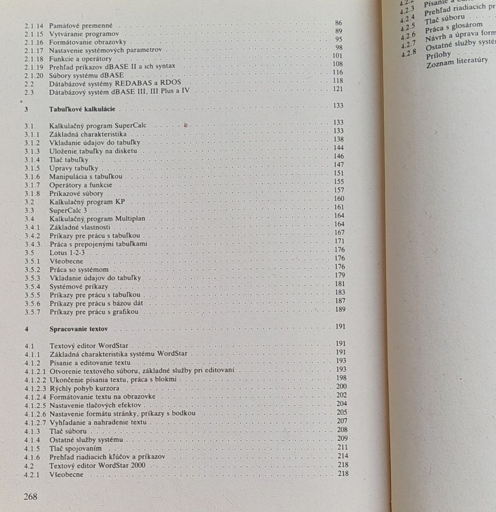 Štandardné aplikačné programy osobných počítačov