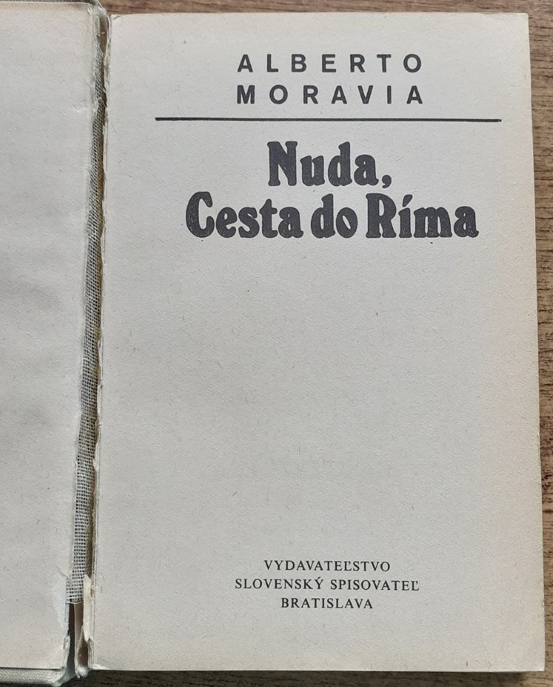 Nuda / Cesta do Ríma - A. Moravia