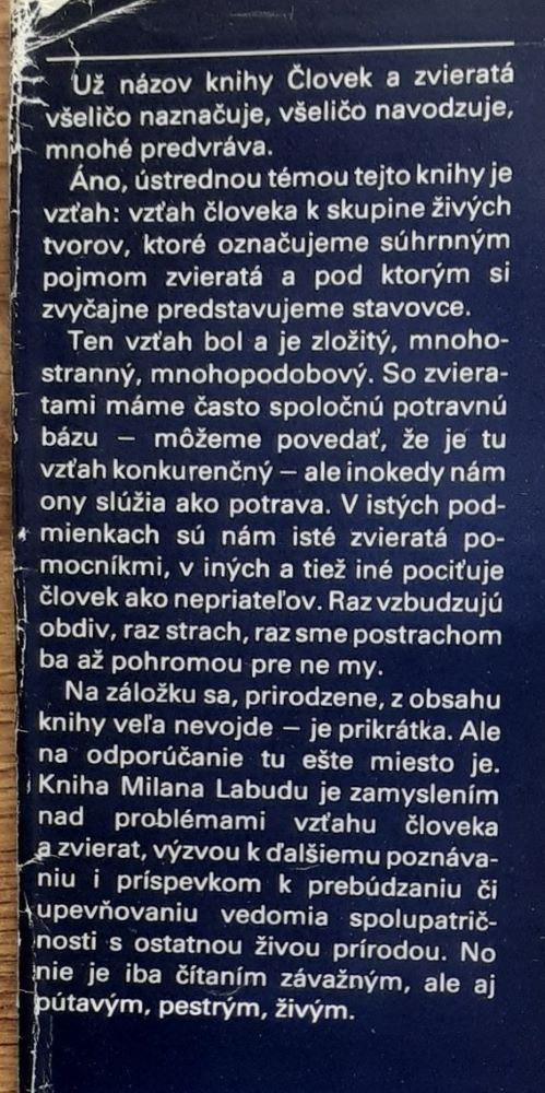 Človek a zvieratá