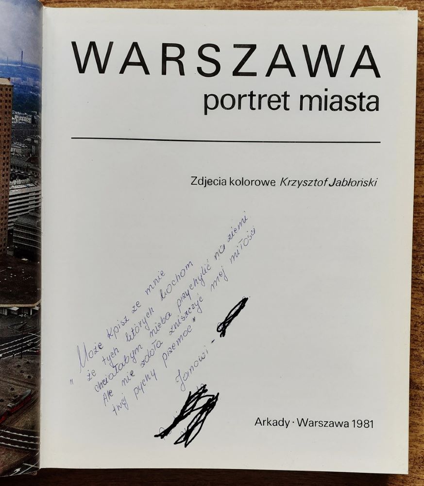 Warszawa / portret miasta